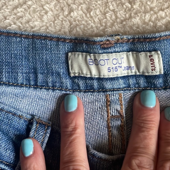 12 long Levi boot cut jeans - Picture 2 of 2